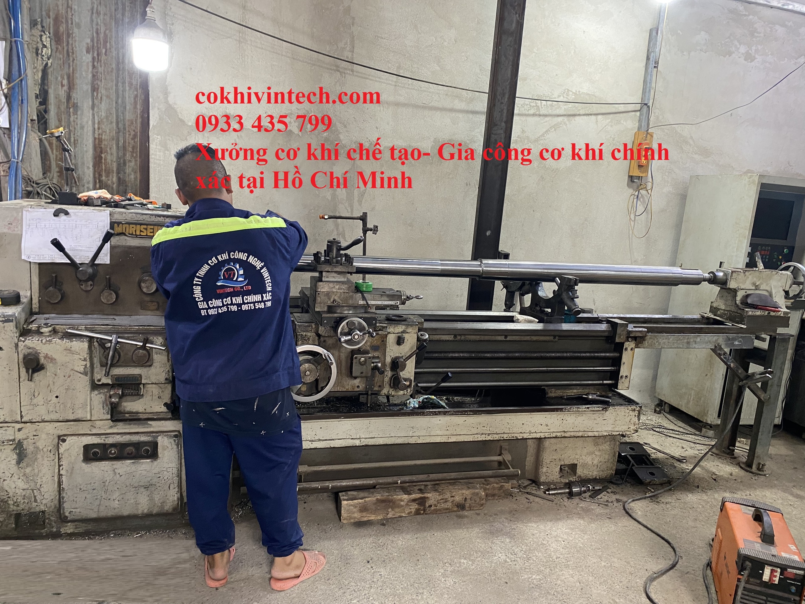 Gia công truc, trục xoắn, vít tải, lô trục, lô cán, trục cán