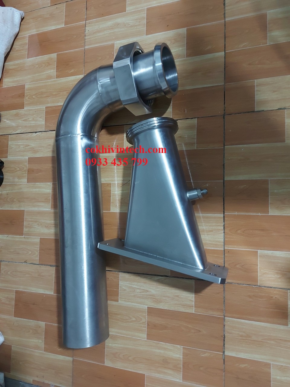 Ống xả bột liệu