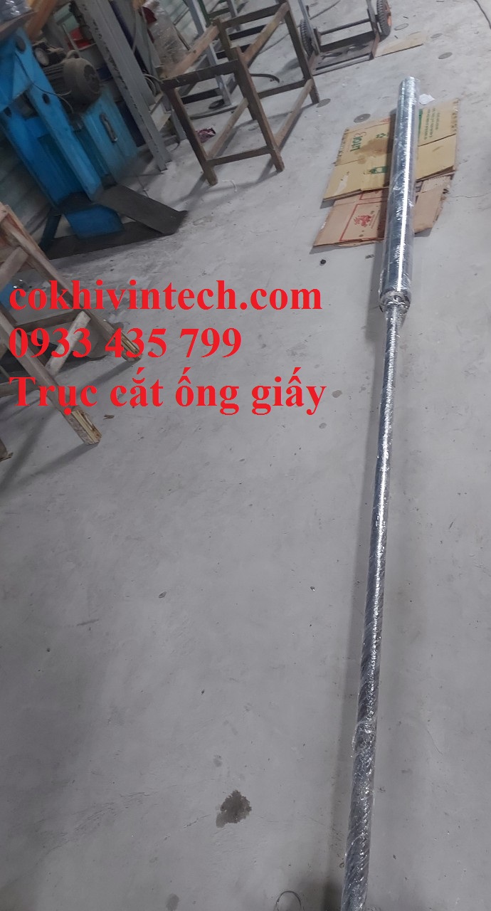 Trục cắt ống giấy